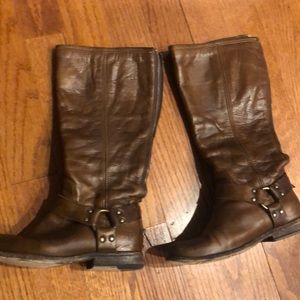 Frye size 6.5 Cognac riding boots